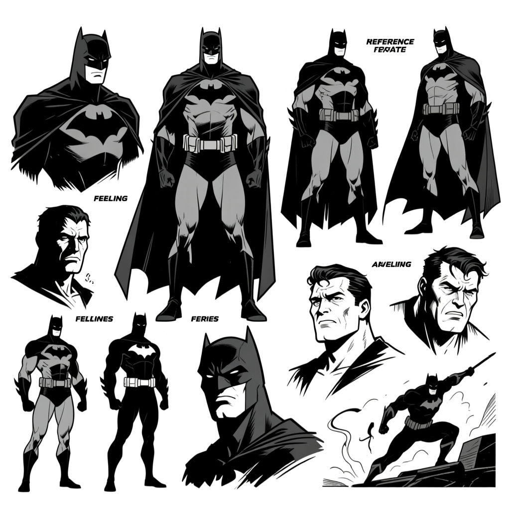 Hero character sheet — multiple