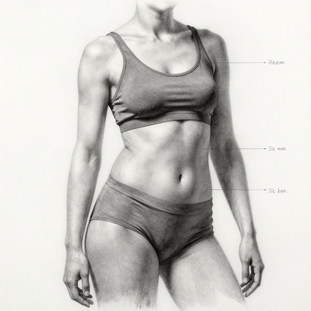 Female torso — study