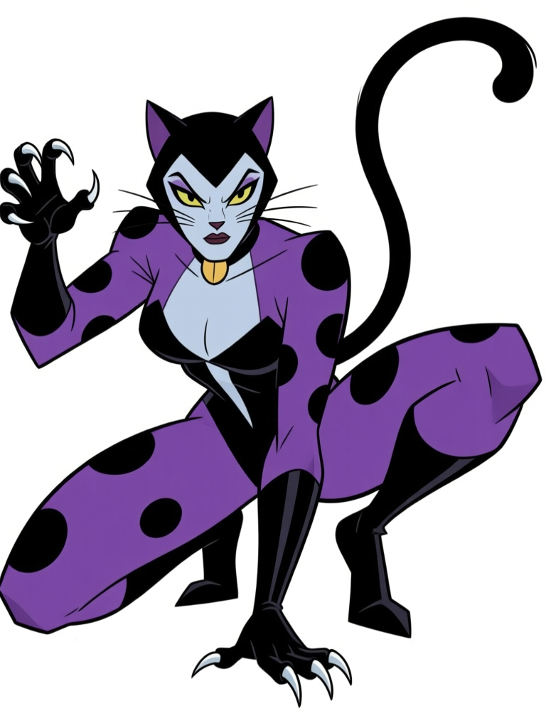 Female villain — colored