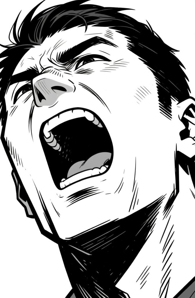 Extreme yell expression
