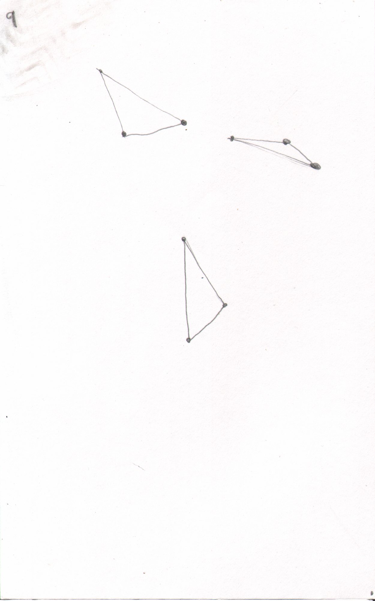 Triangle gesture shapes — pose blueprint