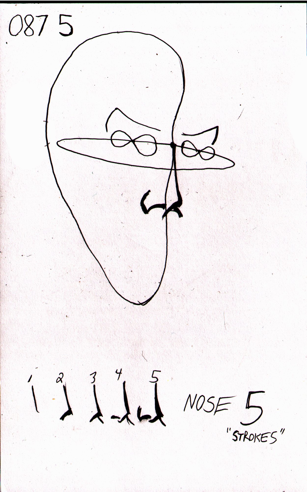 Drawing plate — line economy study
