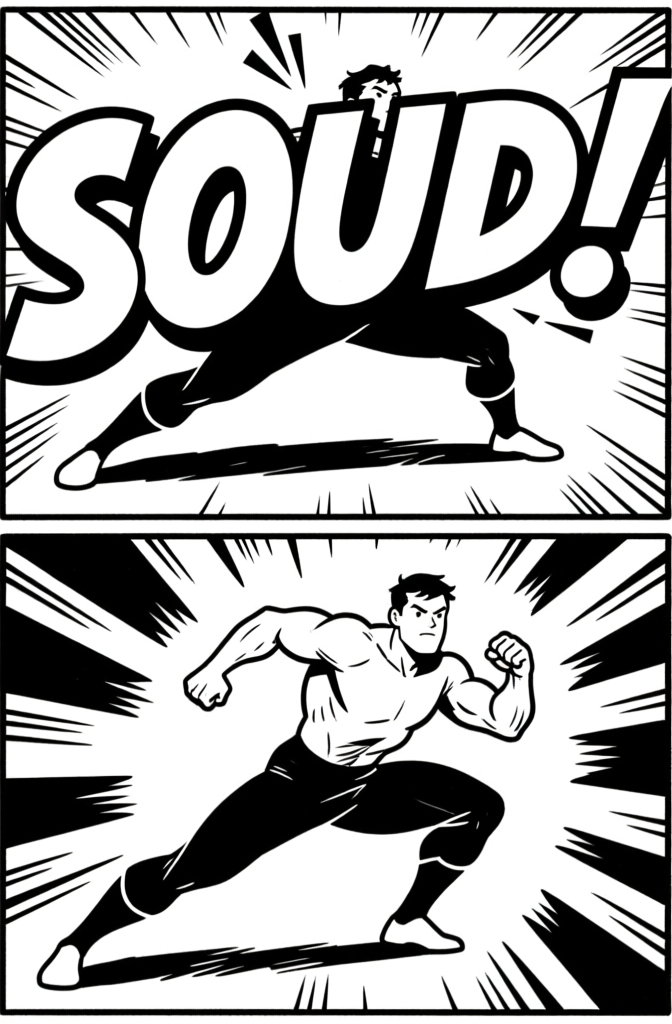 SOUD! — action panel