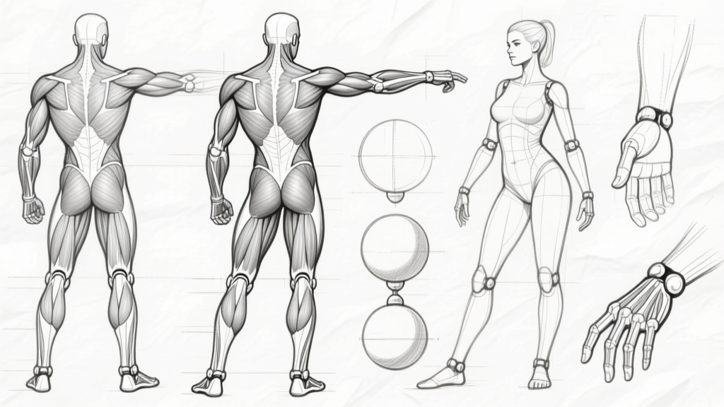 Full anatomy overview — proportion map