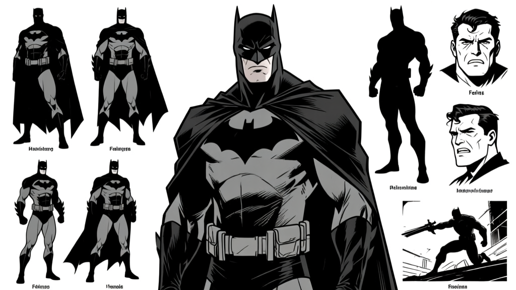 Hero character sheet — multiple