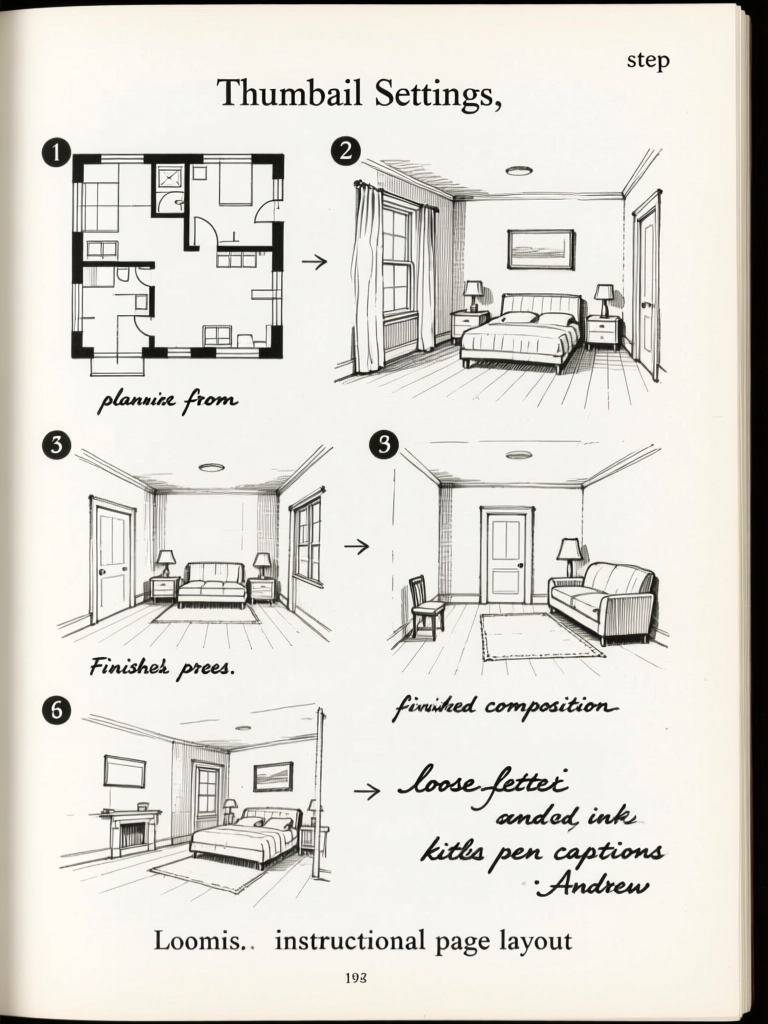 Thumbnail settings — instructional page