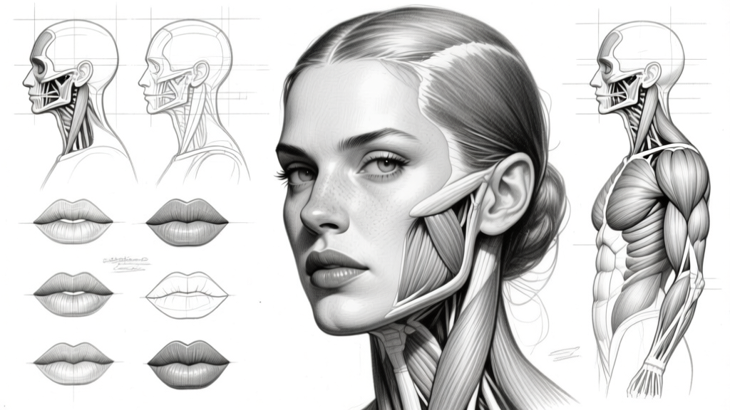 Head and anatomy — reference sheet