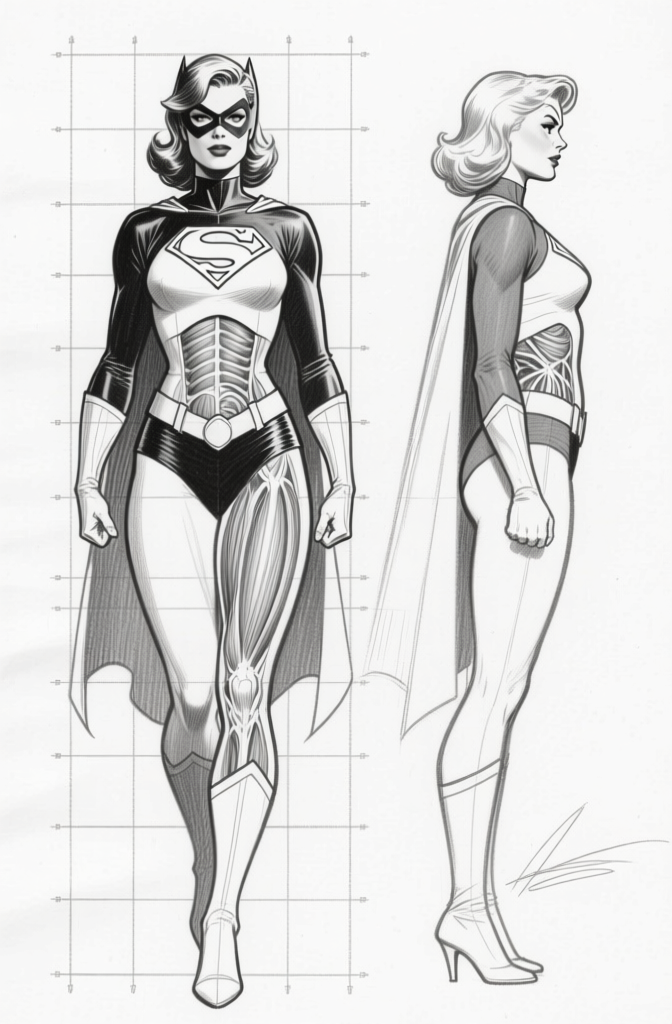 Female hero — comparison study