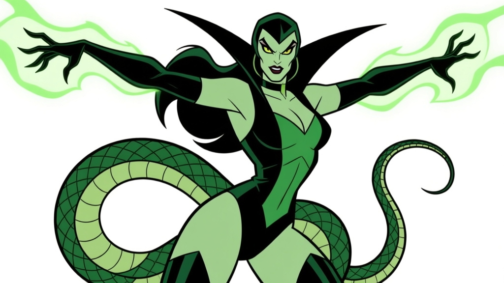 Female villain — colored