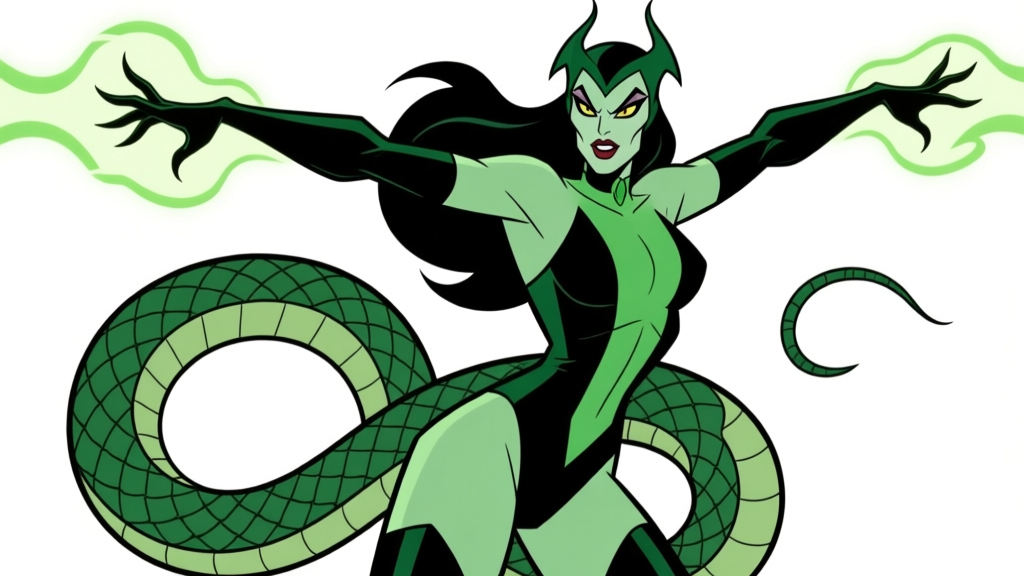 Female villain — colored