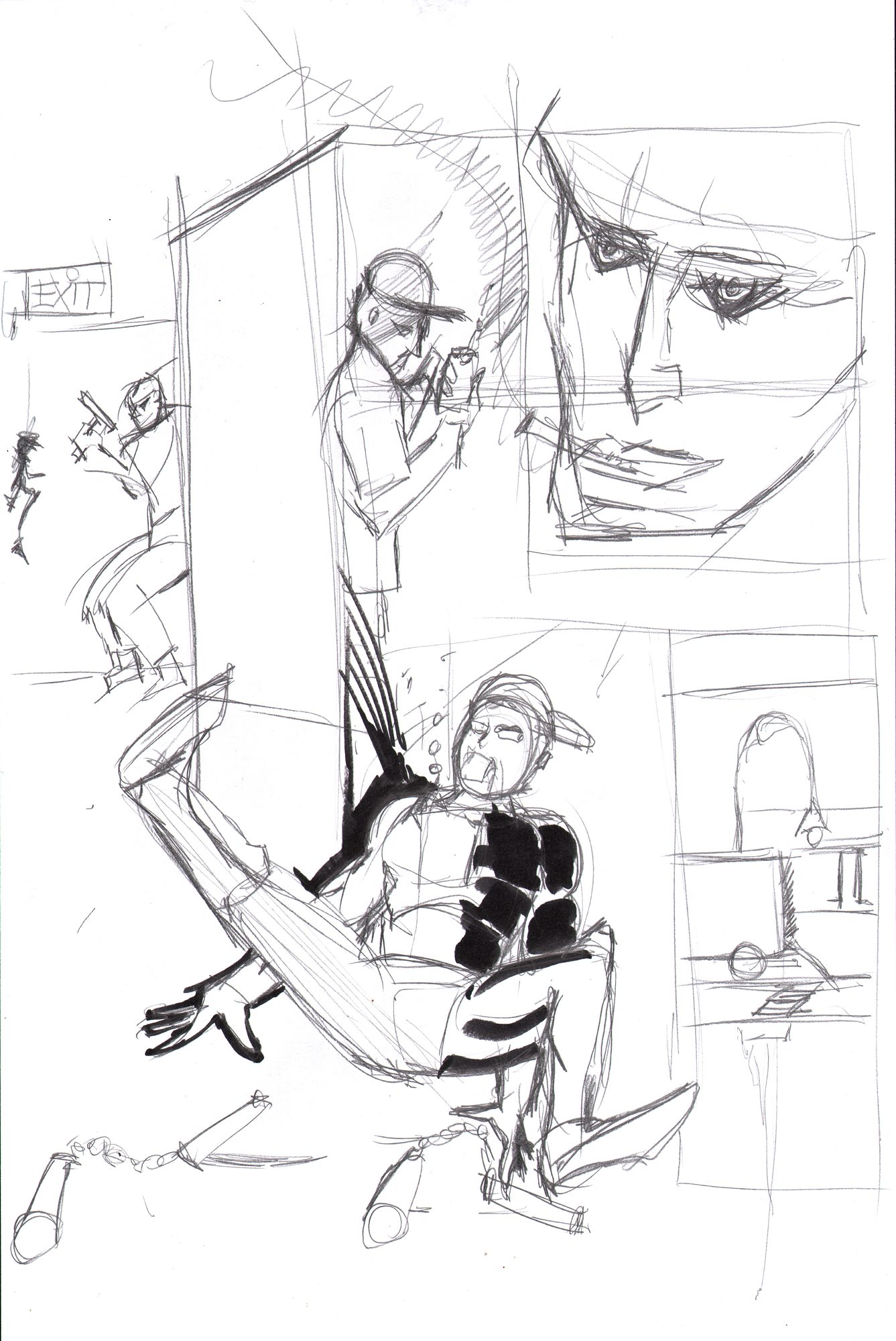 Life drawing — standing heroic figure